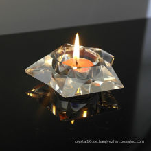 Modische Nizza Square Crystal Glas Kerzenhalter